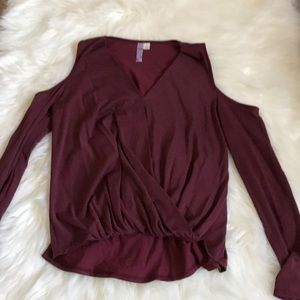 Maroon long sleeve